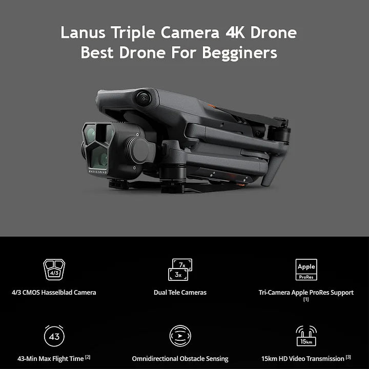 NIXEVO™ SkyForce 4K Pro Drone