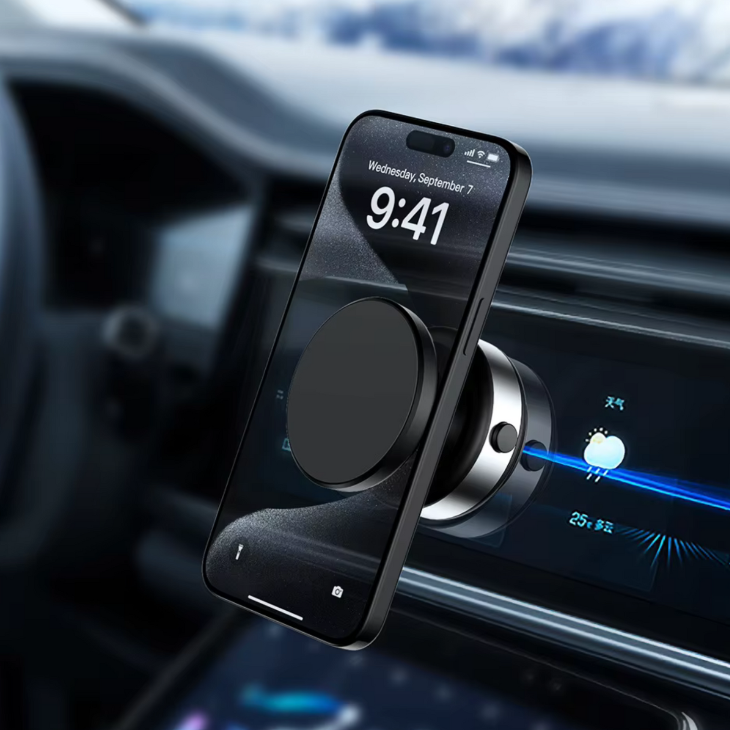 NIXEVO™ MAGVAC 360 DUAL LOCK PHONE HOLDER NXV02